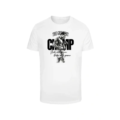 Bild av Mister Tee THE Greatest Tshirt med print, Storlek: Small, White