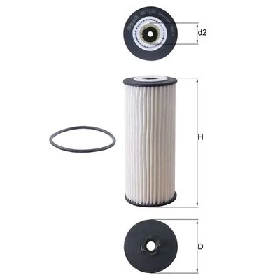 Bild av Oljefilter KNECHT OX 1236D