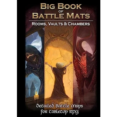 Bild av Big Book of Battle Mats Rooms, Vaults, Chambers