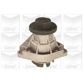 Bild av GRAF PA637 Pompe à eau avec bague d&#039;étanchéité mécanique Laiton pour système dentrainement courroie trapézoïdale nervures OPEL: Frontera A SUV