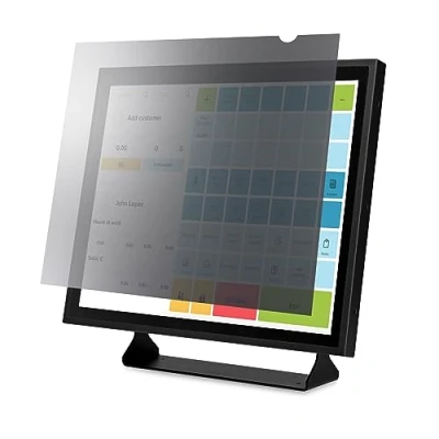 Bild av StarTech.com 17 inch 5:4 Computer Monitor Privacy Filter Anti Glare Screen with 51% Blue Light Reduction Black out Protector w/+/ 30 deg. Viewing Angle Matte and Glossy Sides