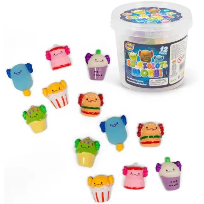 Bild av HGL Sn Axolotl Mochi Squishies 12 Pack