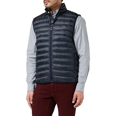 Bild av Tommy Hilfiger Packable Recycled Väst, Storlek: Small, Desert sky