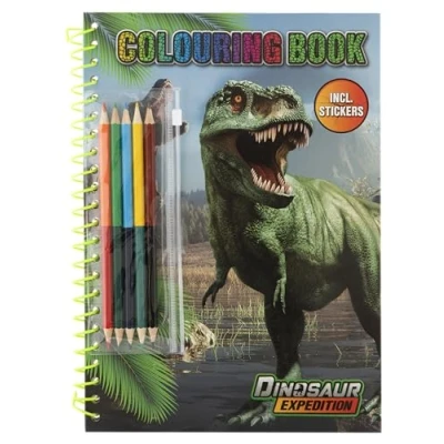 Bild av Legind Dino Coloring Book with Pencils