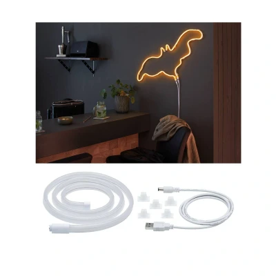 Bild av Paulmann LED list Neon Colorflex USB 1 m orange
