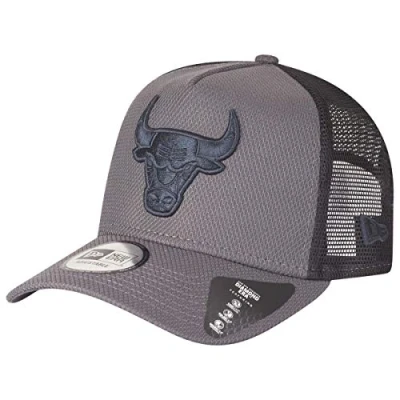 Bild av New Era A Frame Diamond Bulls Trucker Keps One Size antracit