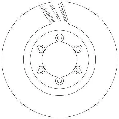 Bild av TRW DF6881 Disque de frein 294 26 6 109 ventilé peint SSANGYONG: Rexton / 2