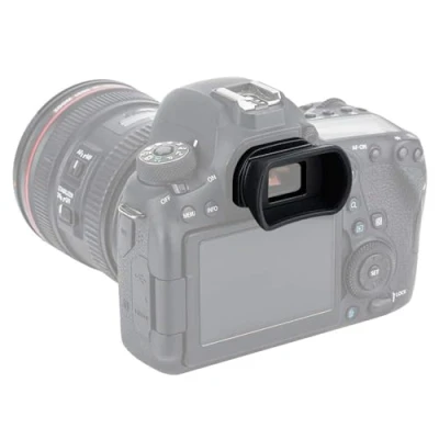 Bild av Mjuk silikonokular av utökad typ för Canon EOS 6D, 6DII, 5D, 5DII, 80D, 70D, 60D, 77D, 800D, 760D, 750D, 700D, 650D, 600D etc. Kamera ersätter Ef. &amp; Eb. Ögonkopp