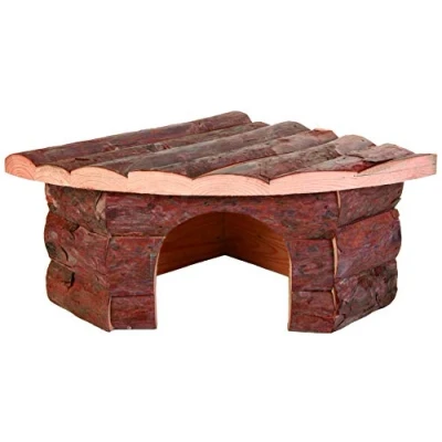 Bild av Trixie Jesper corner house large hamsters bark wood 32 x 13 21/21 cm