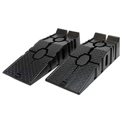 Bild av XPOtool Uppkörningsramp 2 delat Set Tung Last Lastramp upp till 2,5 ton Plattform Domkraft Bilramp