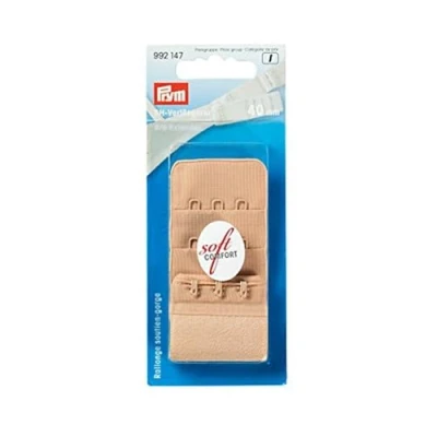 Bild av Prym Beige 3 x krokar (40 mm) BH förlängare 1 st
