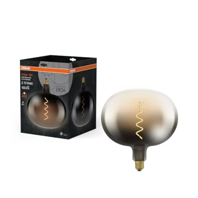 Bild av OSRAM LED Vintage 1906 Big Globe E27 4,5W 818 Glödtrådsrök