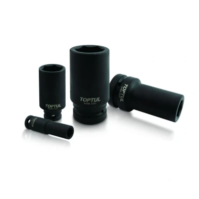 Bild av TOPTUL KABE3227 Douille à choc 108mm 27 25 (1&quot;)mm (pouces) hexagonale