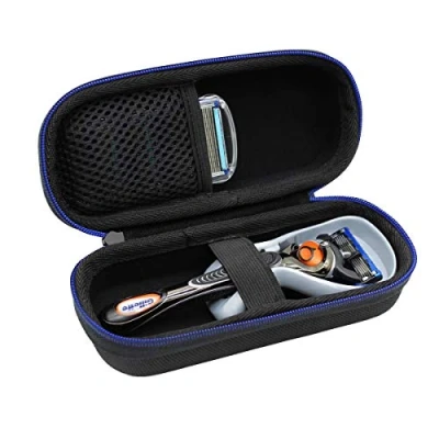 Bild av Bärbart hårt resefodral väska för Gillette Fusion ProGlide Power Razor av GUBEE, Svart, 1 Unité (Lot de 1)
