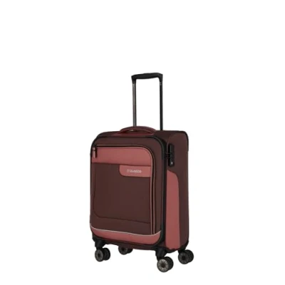 Bild av Travelite resväska Set 4 delar mjukt skal hjul, storlekar SM L resväska, hållbar, VIIA bagageset av återvunnet material, TSA lås, M utbyggbar, Vårros, Trolley L/M/S