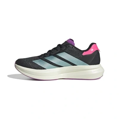 Bild av adidas Kvinnor DURAMO SPEED 2 Running Shoes, core black/flash aqua/lucid pink, 45 1/3 EU