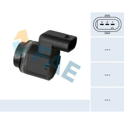 Bild av FAE 66066 Capteurs De Recul avant, arrière Récepteur à ultrasons BMW: 5 Touring, X5, X3