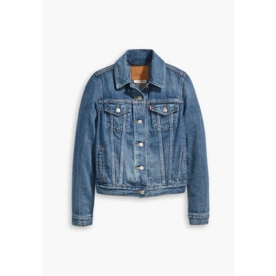 Bild av Levi&#039;s Original Trucker Jeansjacka, Storlek: XS, Soft as butter dark