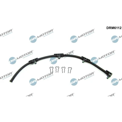 Bild av DR.MOTOR AUTOMOTIVE DRM6112 Tuyau, carburant de fuite approprié pour diesel bio OPEL: Astra H 3/5 portes, Meriva A, GTC, FIAT: Doblo I Break