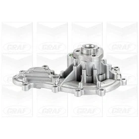 Bild av GRAF PA1141 Pompe à eau avec joint d&#039;étanchéite mécanique Tôle d&#039;acier pour système dentrainement courroie trapézoïdale nervures AUDI: A4 B8 Avant