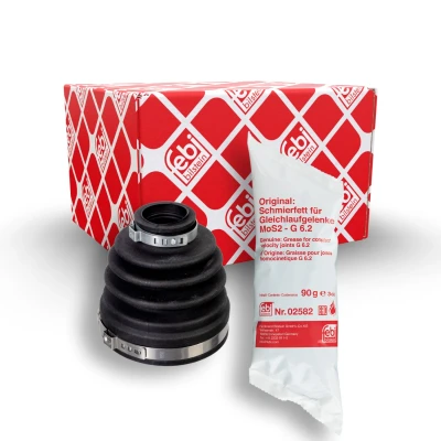 Bild av FEBI BILSTEIN 175240 Soufflet de Cardan du côté boîte vitesses, Essieu avant droit NBR (caoutchoucs nitrile) RENAULT: Clio 4, MEGANE 3 Coupe