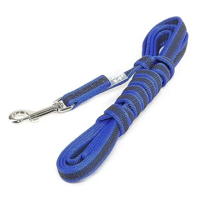 Bild av Julius K9 C&amp;G Super grip leash.blue/grey.14mm/3m.with handle.max 30kg