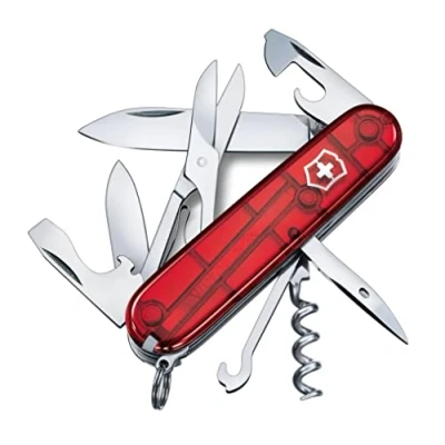 Bild av Victorinox, Schweizer Taschenmesser, Climber, Multitool, 14 Funktionen, Klinge, gross, Korkenzieher, Dosenöffner