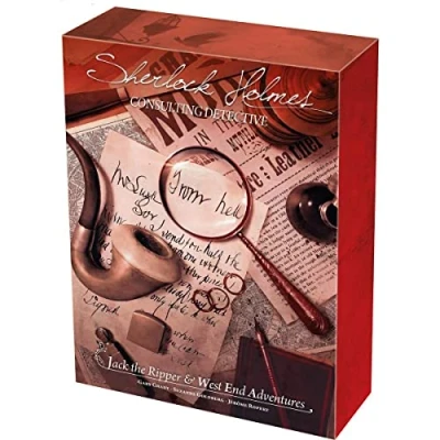 Bild av Asmodee SHEH02 Sherlock Holmes Consulting Detective: Jack The Ripper i West End äventyr