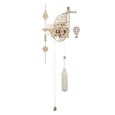 Bild av UGEARS Aero Clock Puzzles en Bois 3D pour Adultes et Enfants Horloge Puzzle Découpée au Laser à Construire