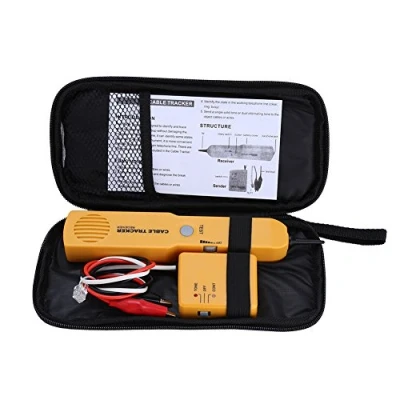 Bild av Wire Tracer, Network Electrical Cable Tester Tongenerator och Probe Kit, RJ11 Circuit Tracer Toner Breaker Finder Line Detector, Networking Fixing Tool Kit