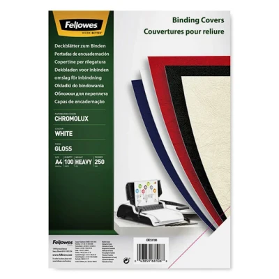 Bild av Fellowes 5378006, A4, Vit, Glansigt, 250 g/m ^, 100 styck