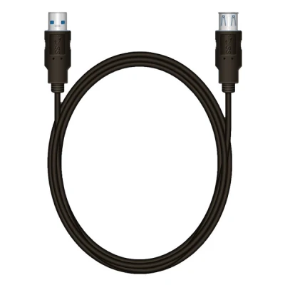 Bild av USB förlängningskabel 3.0 1,8m svart