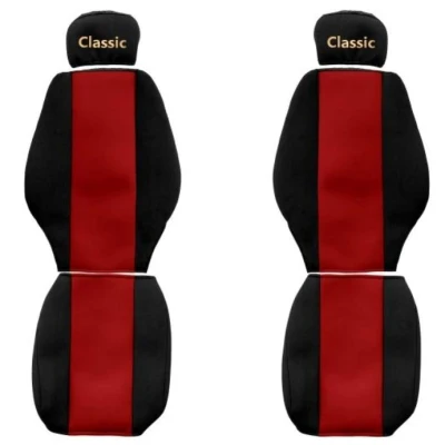 Bild av F CORE ContiClassic PS22 RED Couverture de siège Rouge À motifs Textile avant