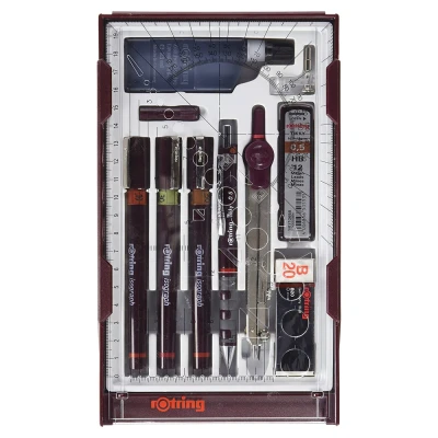 Bild av rOtring Isograph Master Set 3 0.10 0.30 0.5mm