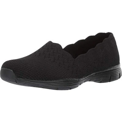 Bild av Skechers Seager Stat sneakers för kvinnor, Svart Bbk, 37.5 EU