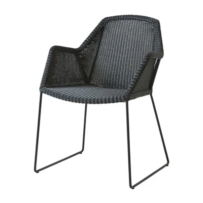 Bild av Cane line Breeze Chair 5467 LI/LS/LW Trädgårdsstol Black B: 60 x D: 62 H: 83 SH: 45 cm