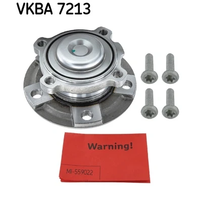 Bild av SKF VKBA 7213 Kit de roulements roue avec capteur ABS intégré BMW: 3 Touring, 1 portes, Berline oscaro, mister auto, yakarouler