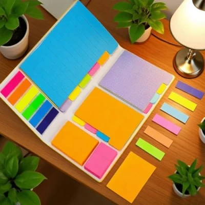 Bild av Post it självhäftande anteckningar Super Sticky Notes fördelspack, olika färger