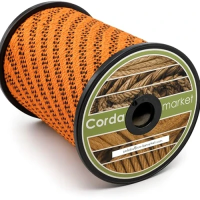 Bild av CORDAMARKET 8 mm drize rep, vuxna unisex, fluororange, 50 mts