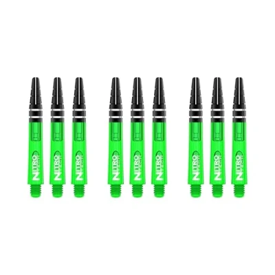 Bild av Red Dragon Nitrotech Short Stems Green 3 sets per pack (9 in total)