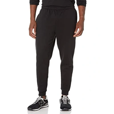 Bild av Amazon Essentials Men&#039;s Joggingbyxa fleece, Svart, XL