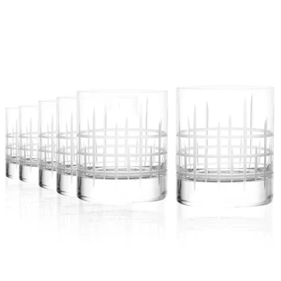 Bild av Stölzle Lausitz whiskyglas NYB Manhattan set om 6 320 ml högkvalitativ whiskytumbler i tidlös design av blyfritt kristallglas diskmaskiner och stöttåliga, tillverkade Tyskland