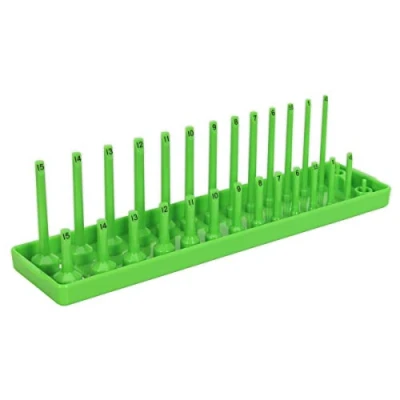 Bild av Sealey Sh1414Hv uttagshållare 1/4 tum kvm enhet 4 15 mm Hi Vis grön