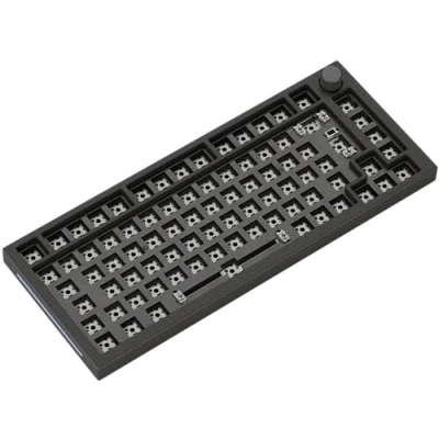 Bild av Glorious Gaming GMMK PRO 75 % Barebones (endast chassi) Modulärt mekaniskt gamingtangentbord, TKL storlek, chassi på 1,5 kg, RGB, helt anpassningsbart, 5 stiftsbrytare, Internationell / ISO Vit