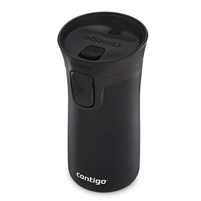 Bild av Contigo Pinnacle Autoseal termos, resetermos av rostfritt stål, termosflaska, läckagesäker, kaffetermos i farten, resemugg med BPA fritt Easy Clean lock, 300 ml