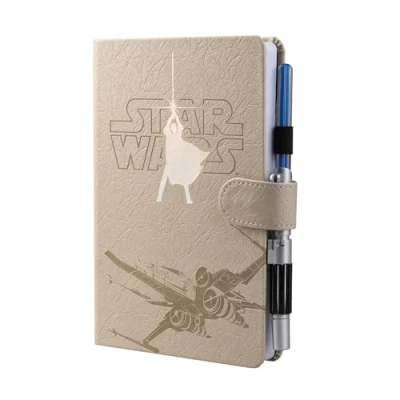 Bild av Grupo Erik Star Wars Notebook A5 &amp; Luke Skywalker Lightsaber Pen Dotted Journal, Notebook, Bullet Journal Notebooks A5, Notepads Notepad, Sketchbook Gifts