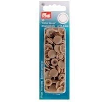 Bild av Prym Färg Snaps Tryck Fasteners 30 Delar, 12,4 mm Storlek, Champagne