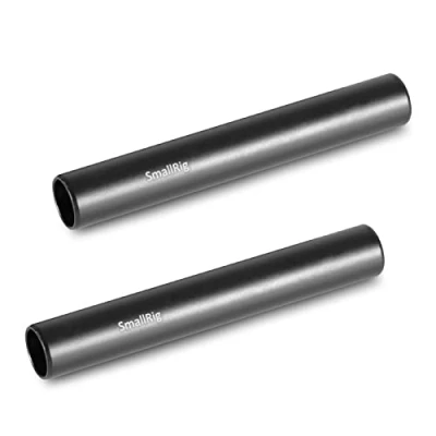 Bild av SMALLRIG 2 st aluminiumlegering 15 mm stång med M12 inre gänga 10 cm (4 tum) 1049
