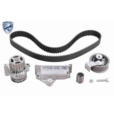 Bild av VAICO V10 50110 BEK pompe à eau + Kit De Distribution avec amortisseur tendeur, galet tendeur 120 AUDI: A3 3/5 portes, A4 B6 Avant