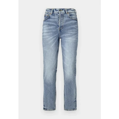 Bild av TOM TAILOR Denim dam jeans lotte smal rak passform, 10119 Used Mid Stone Blue Denim, 25